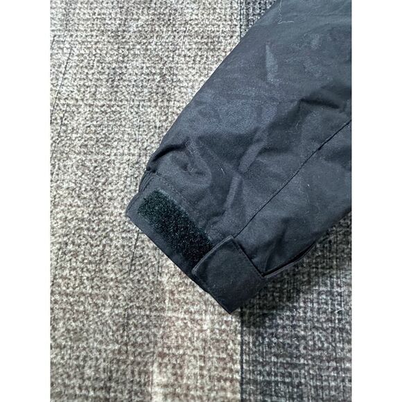 Burton Snowboard Ski Jacket Girls Large Black Hooded Sherpa lined - Picture 6 of 11